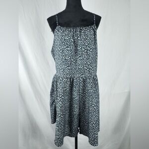 Temu Women's Navy Floral Romper